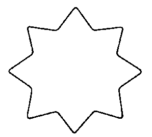 8 point star